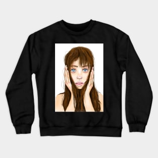 Blue Eyes Crewneck Sweatshirt